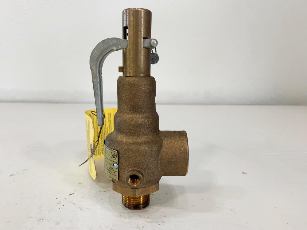 Conbraco 3/4" x 1" NPT 125# Bronze Safety Relief Valve 19KEDA125